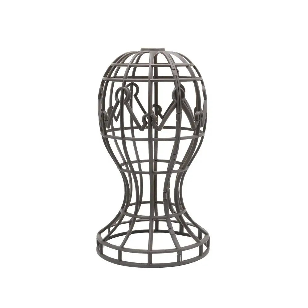 Lantern Shape Plastic Wig Stand Hat Cap Holder Foldable Multi-Purpose Wig Head Stand Storage Rack wig accessories