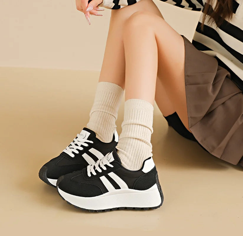 Platform Walking Sneakers
