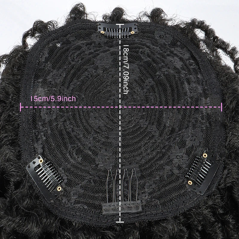 Afro Curly Dreadlock Hair Topper