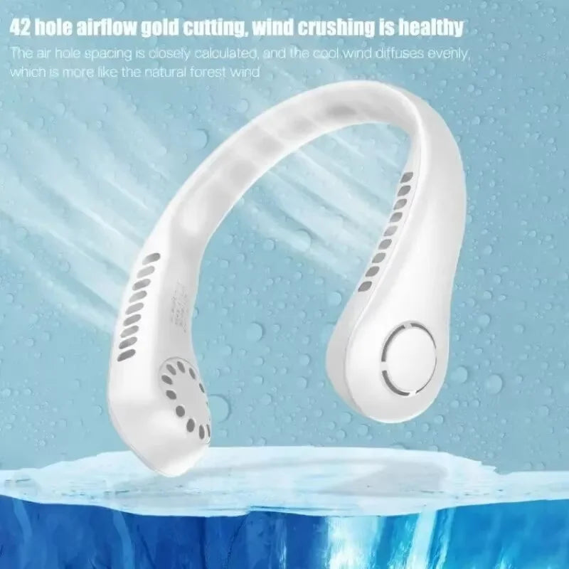 Mini Handheld Fan 3-Speed Strong Wind USB Rechargeable Long Lasting Portable Desk Fan For Students Office Outdoor Travel Camping