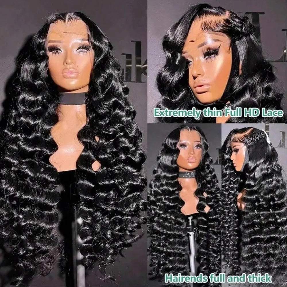 Deep Wave Lace Front Wig