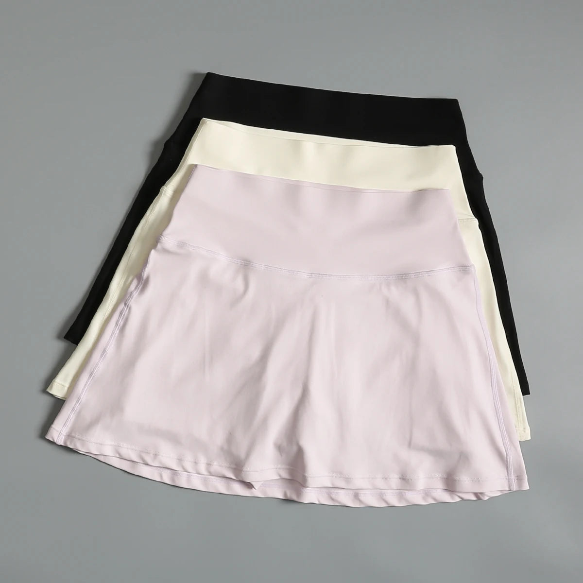 Tennis sports skirt for women in summer high waist slimming yoga fitness short skirt anti-exposure running quick-dry skirt pants