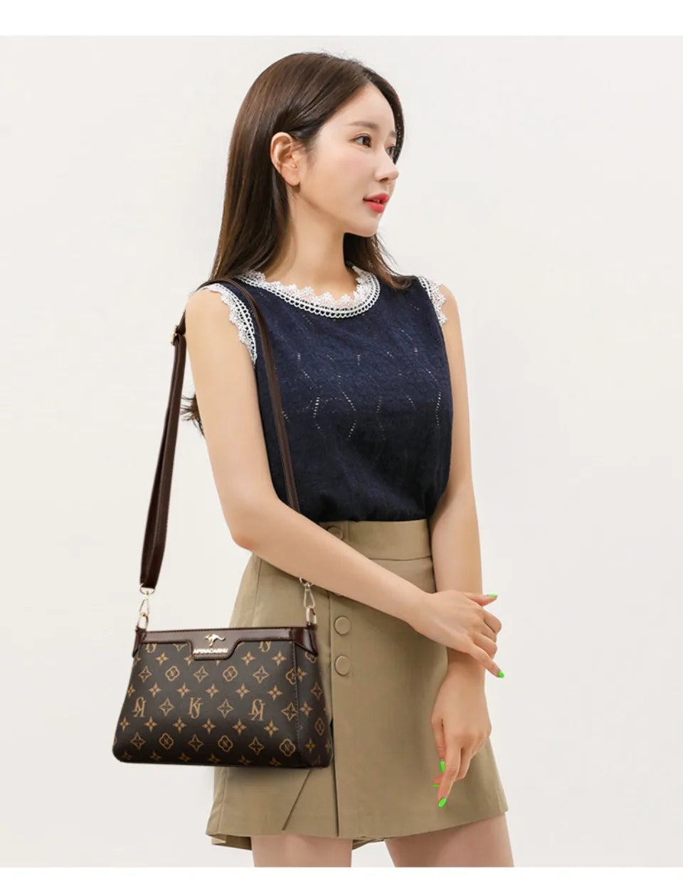 Luxury Designer Ladies Handbags High Quality Leather Shoulder Bags for Women 2025 Female Crossbody Bag Purses and Handbags Sac