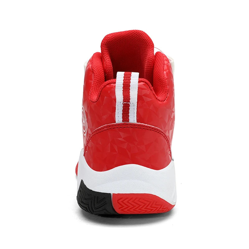 Zapatillas de baloncesto para niños con hebilla giratoria