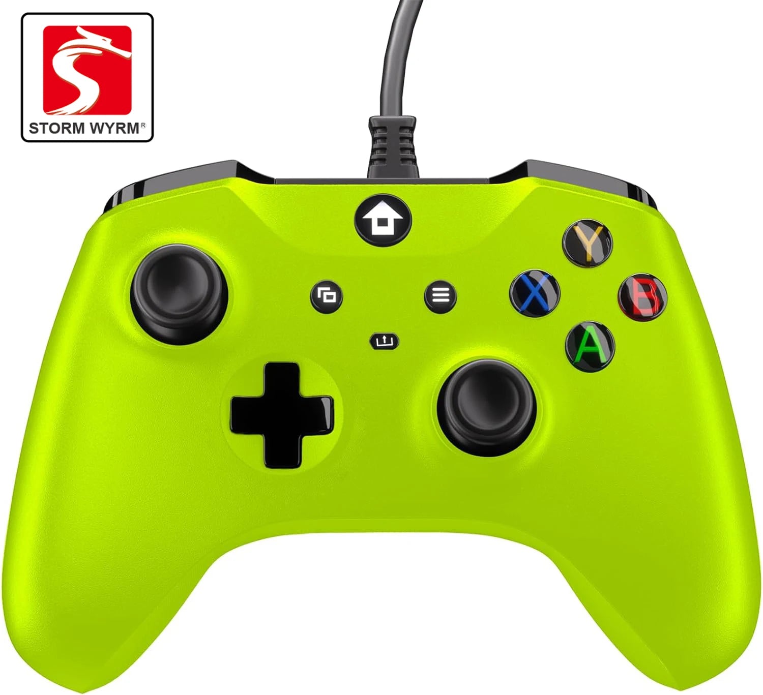 2M Wired Gaming Controller Joystick Gamepad with Dual-Vibration Compatible with PS3, Switch, Windows 11/10/8/7 PC PC001