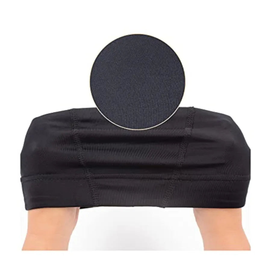 Bonnets de perruque en dôme pour la fabrication de perruques Bonnets de perruque extensibles avec large bande élastique Bonnet en dôme M