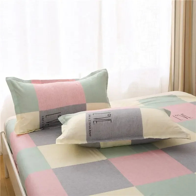 Pillowcases Single Person Pillowcases Student Dormitories Simple Couple Pillowcase Covers 48X74CM Family Dormitory Pillow Cover