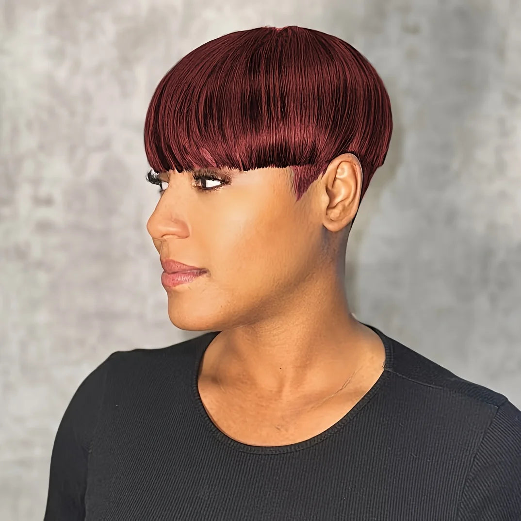 Colored Pixie Wig
