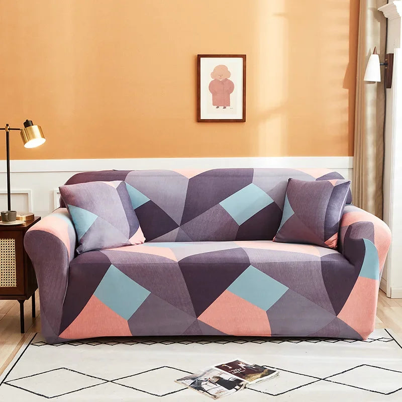 Stretch Printed Sofa Cover
