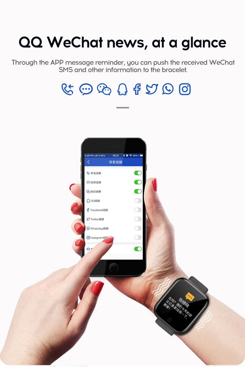 Reloj inteligente multifunción para hombres y mujeres, teléfono conectado por bluetooth, música, pulsera deportiva de fitness, monitor de sueño, smartwatch