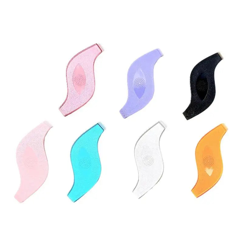 S Shape Eyelash Perm Brushes 5PCS Reuseable Eyelashe Eyebrow Lifting Curler Plastic Clean Comb Eye Lash Extension Perm Tools
