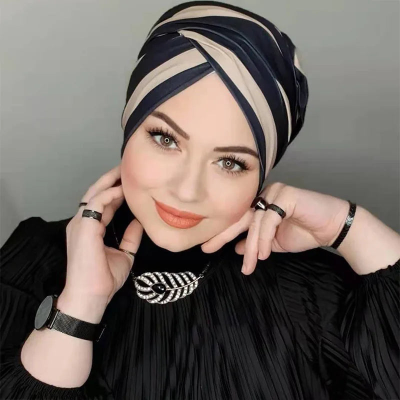 Modest Muslim Hijab Cap – Instant Jersey Wrap