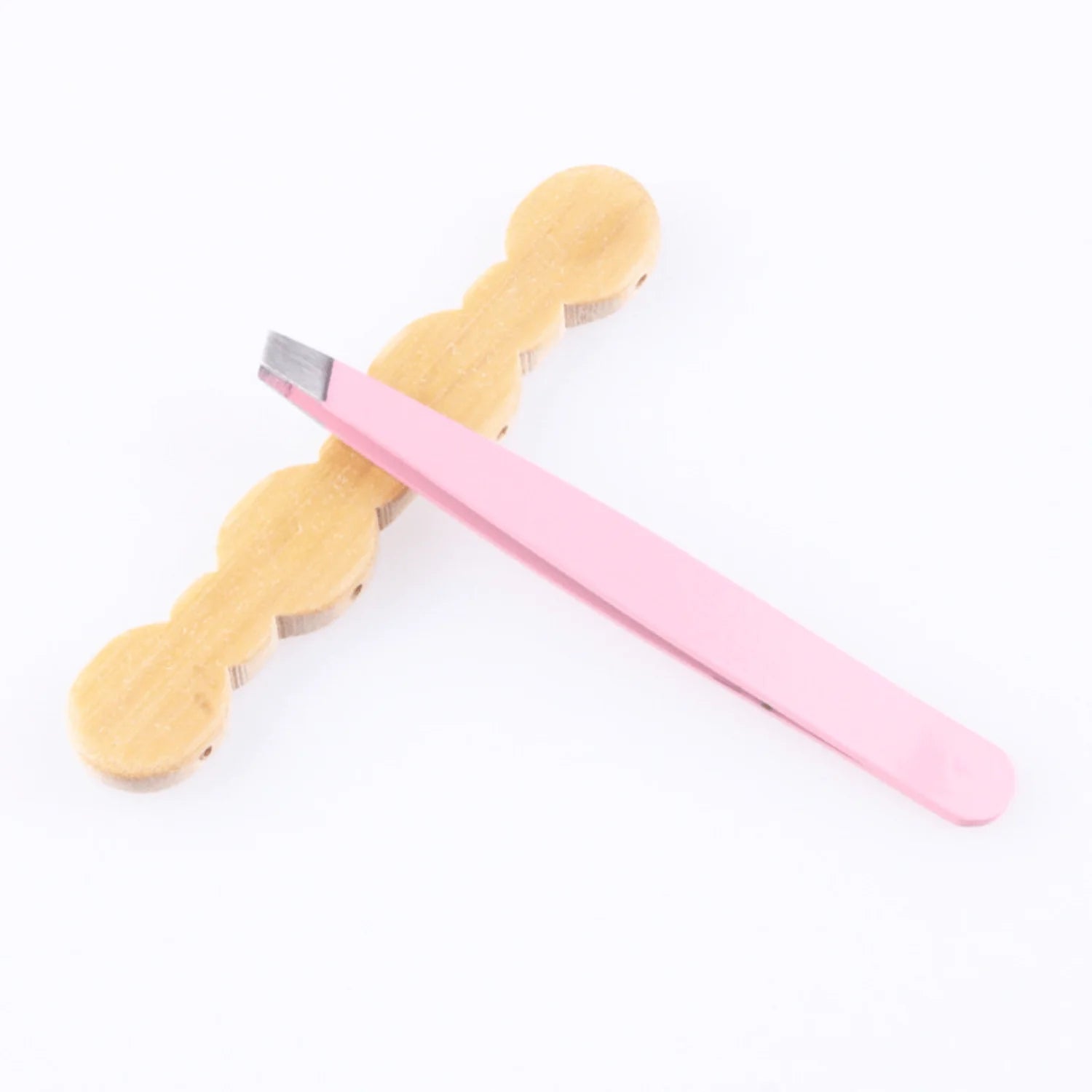 Stainless Steel Eyebrow Tweezers  Precision Hair Removal and Shaping for  and Beauty Salon Use