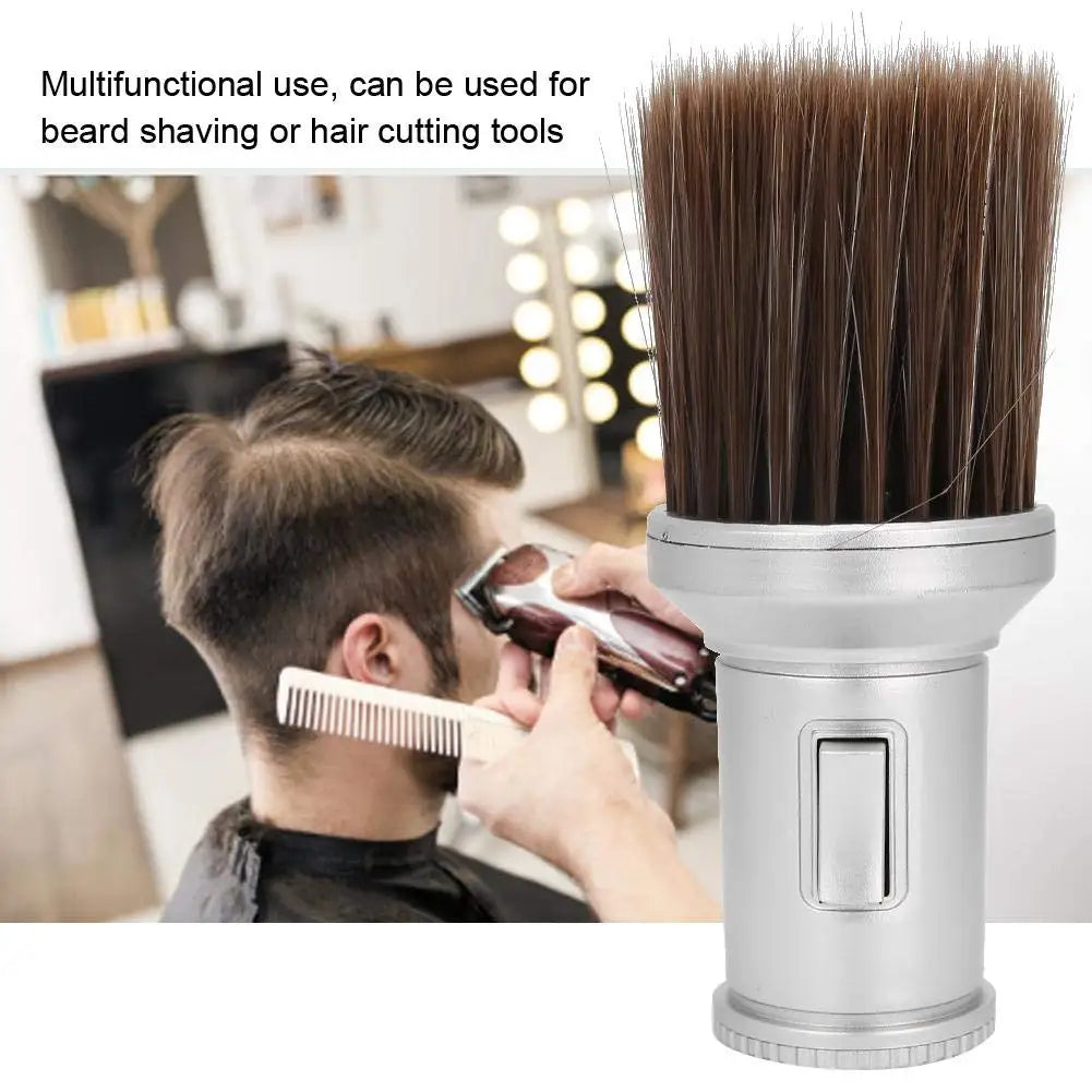 Cepillos de cuello para barrer el cabello de peluquero profesional, cepillo quita-polvo facial para peluquería, accesorio para herramientas de corte de pelo de barbería
