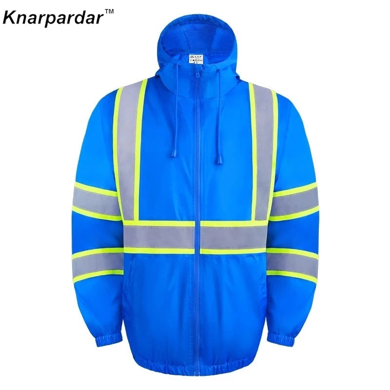 New Men's Black Jacket Workwear Jacket Construction Working Clothes