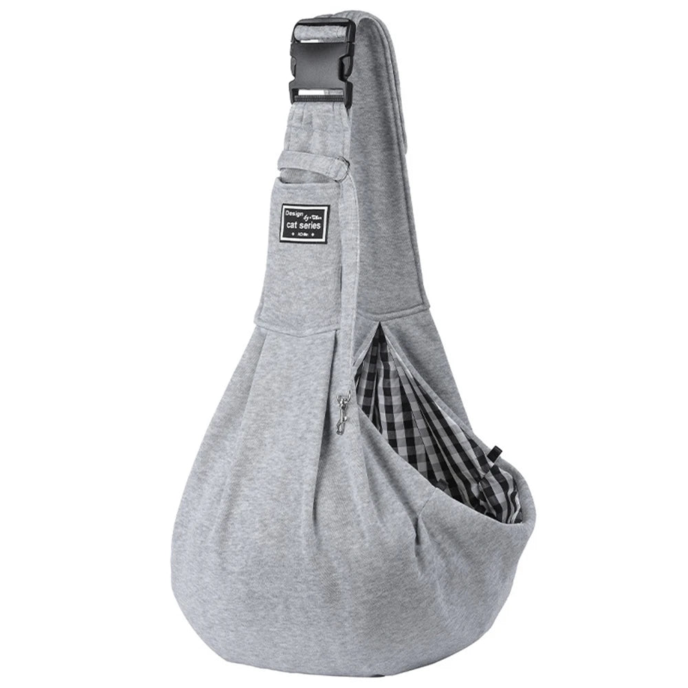Adjustable Pet Dog Carrier Bag Outdoor Travel Puppy Single Shoulder Bags Dogs Comfort Sling Handbag Corgi Puppy Tote Pouch