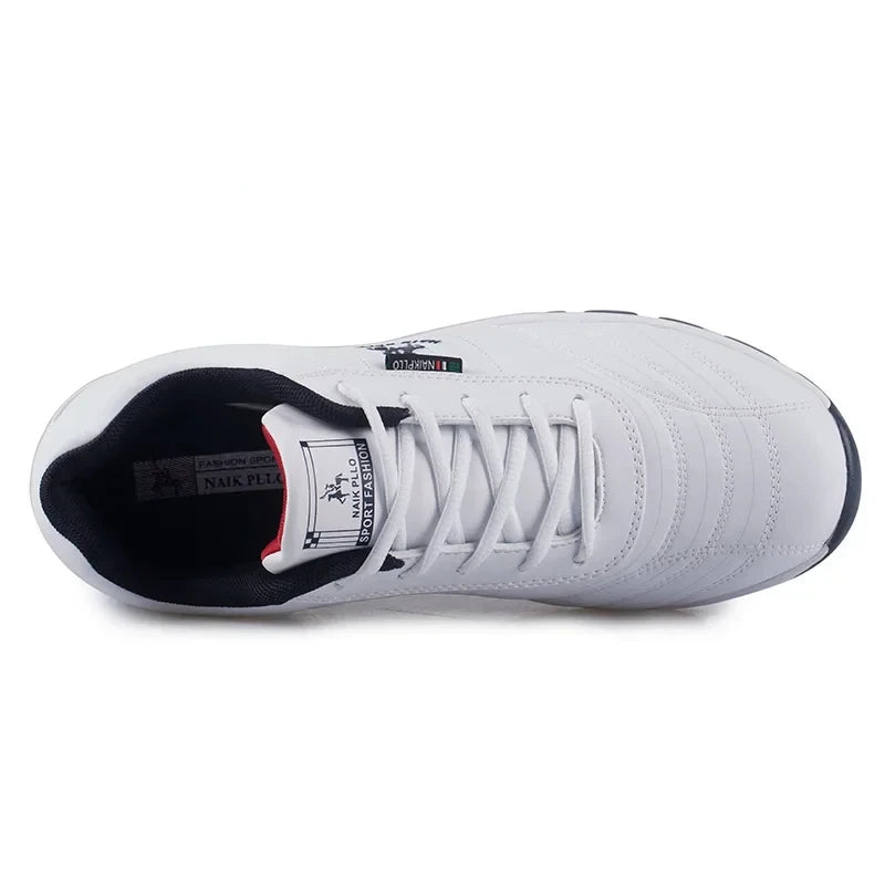 New Men Shoes Outdoor Leather Casual Sneakers Men Fashion Sports Large Size Shoes For Men кроссовки мужские zapa