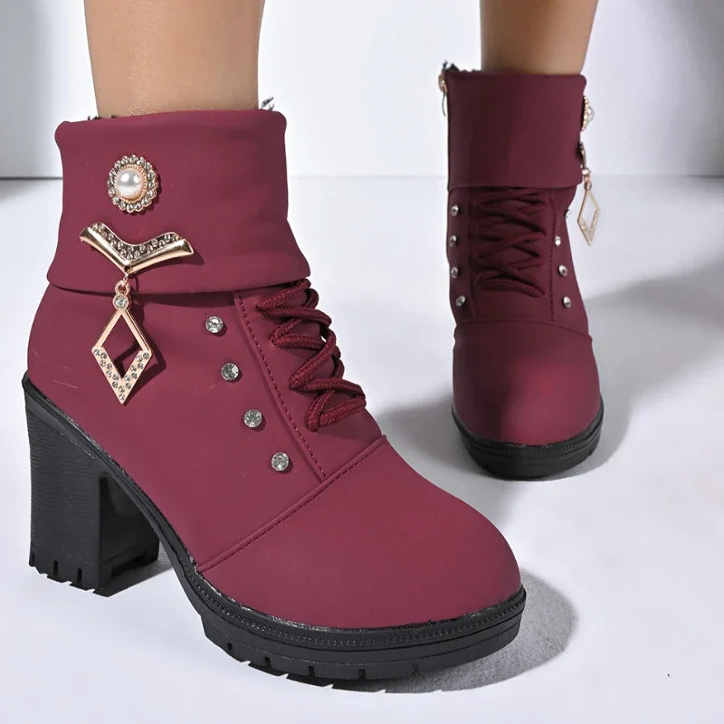 Women’s High Heel Ankle Boots