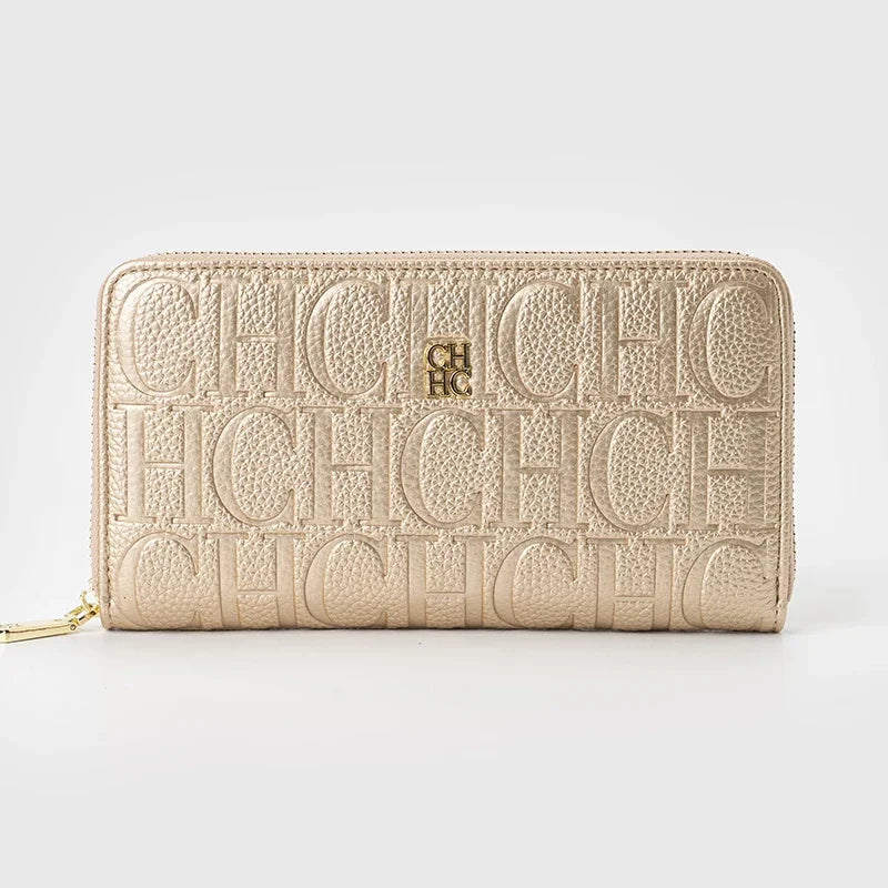 CH High Quality Exquisite Compact Women's Wallet Elegant Convenient With Fashion Niche Light Luxury Brand Wallet