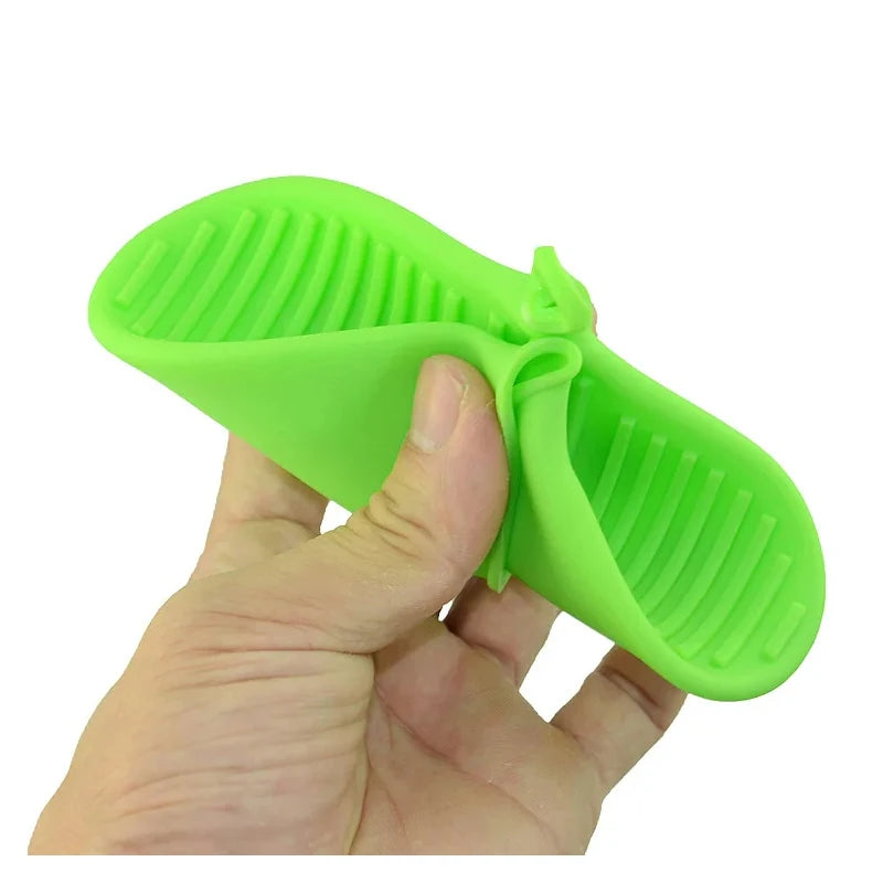 1Pc Oven Mitts Silicone Heat Resistant Pinch Mitts Cooking Pinch Grips Pot Holder and Potholder for Kitchen
