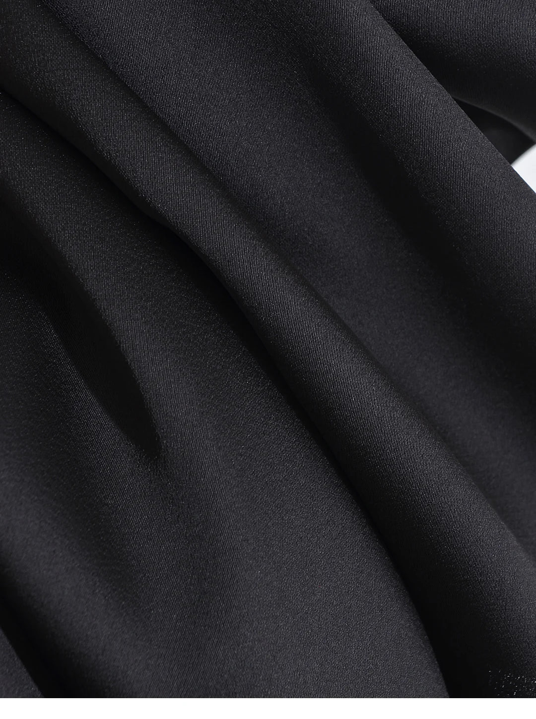Elegant Satin Midi Slip Skirt with Side Zipper – Smooth & Flowing Fit for Versatile Styling