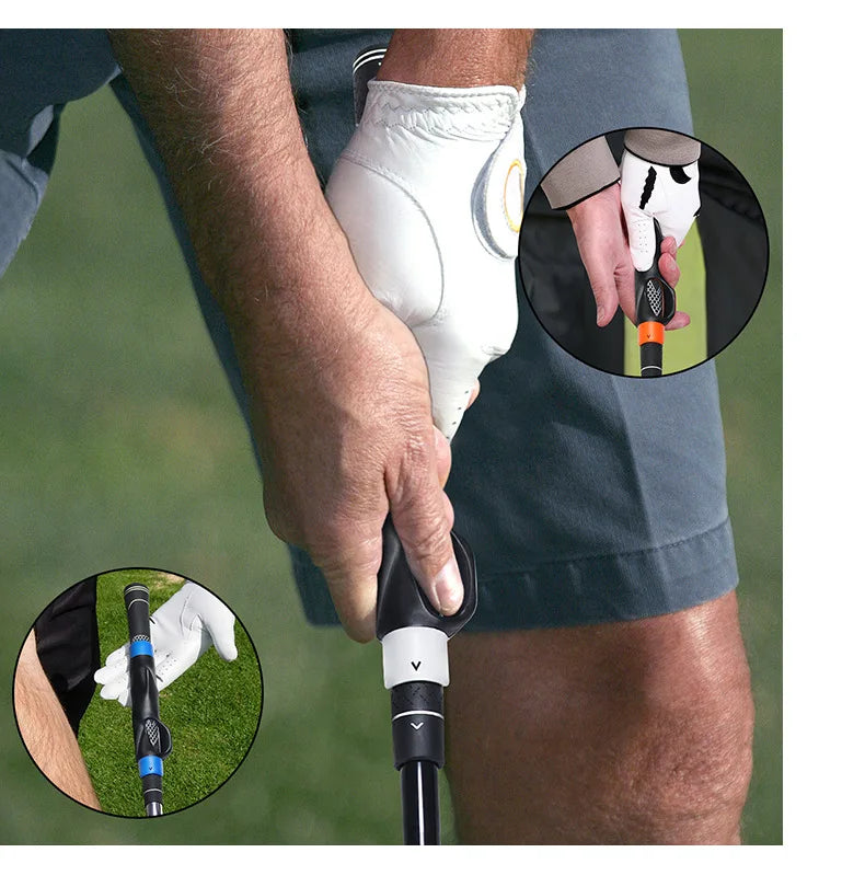 Golf Training Equipment Golf Training Device Hand Grips Corrector Universal Grip Set for Beginners Trainer Indoor Outdoor Sports