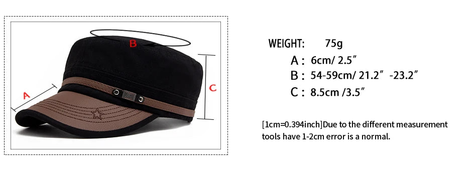 Flat Hat Women Fashion PU Leather Brim Men Baseball Cap Soft Cotton Cloth Casual Visor Trucker Hat Autumn Summer Adjustable
