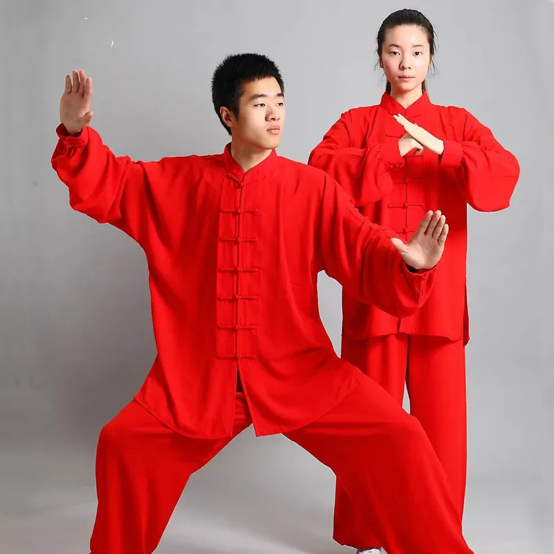Traje tradicional de Kung Fu y Tai Chi – Gracia, fuerza y equilibrio