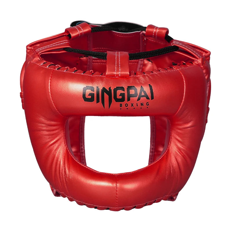Protección de cabeza para boxeo Equipo de fitness para adultos Casco cerrado aprobado para deportes completo Hombres Mujeres Cascos Sanda Protector de cabeza para niños