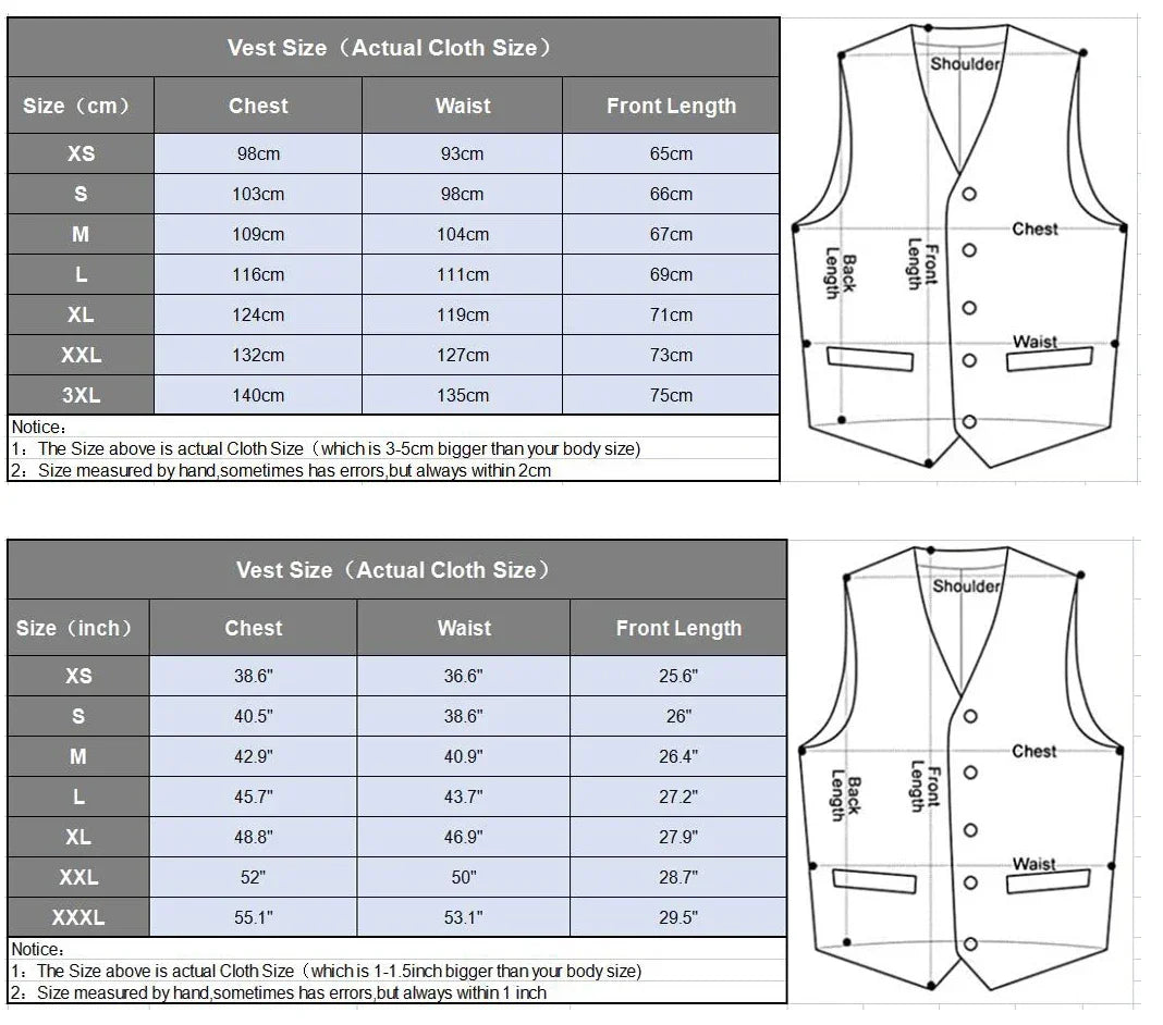 New Men's Business Suit Vests Solid V-Neck Formal Dress Vests Multi Pockets Casual Slim Sleeveless Jacket for Groosmen Wedding