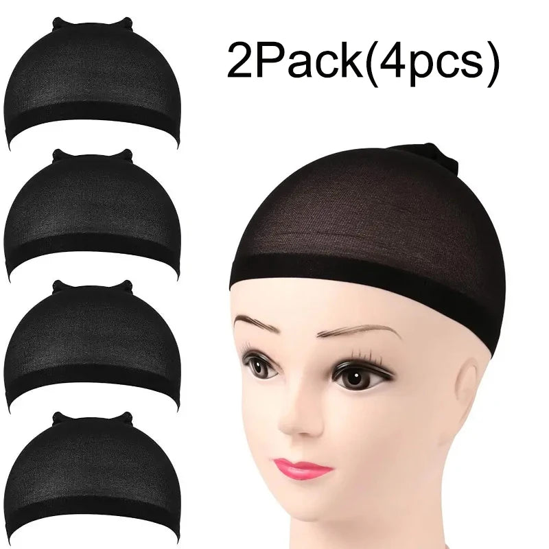 Women'S Wig Caps High Elasticity Nylon Thin and Supple for Wigs and Breathable Hairpieces Hair Netting for Wigs