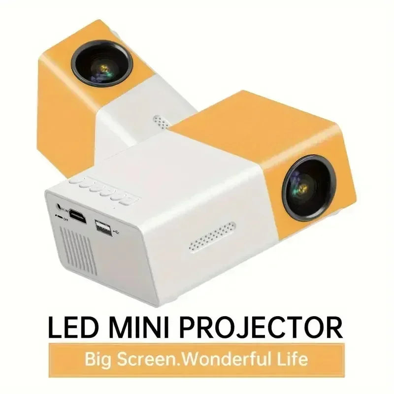 Smart Projector 1000 Lumens, WiFi 6 Bluetooth 5.3, Android 12 with Auto Focus, 4K HD for Home Theater &  Outdoor Camping