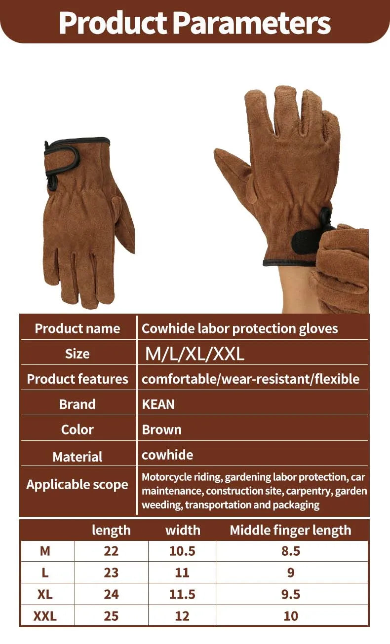 Work Gloves for Men, Work Gloves Men Heavy Duty ,Firm Grip Work Gloves,Puncture Resistant,guantes de trabajo para hombre