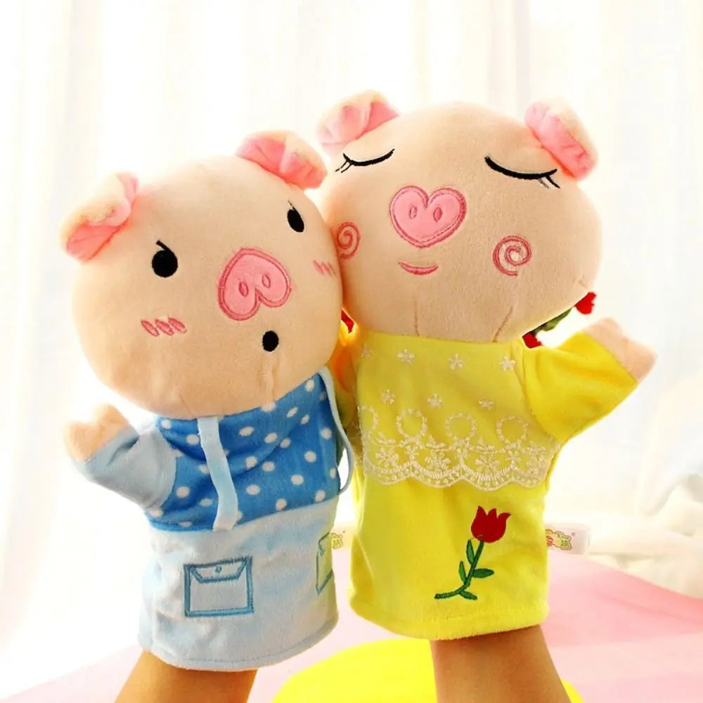 Stuffed Animals Plush Finger Puppet Marine Animals Anime Doll Plush Finger Doll Soft Kawaii Hand Finger Puppet Kids Toy