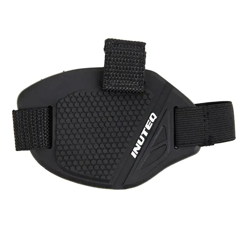 Anti-Slip Waterproof Motorcycle Gear Shifter Pad Cover for Men Durable Motocross Boot Protector Adjustable Shoe Guard Protection