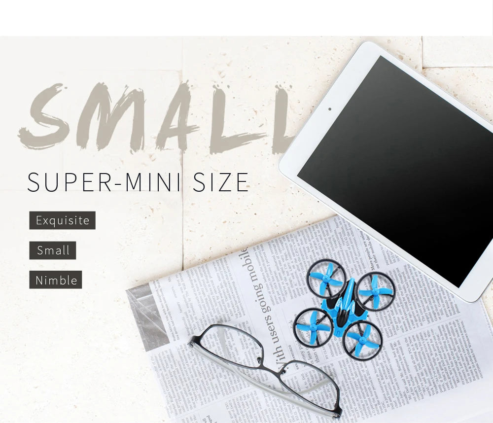 H36 Mini Dron 6 ejes sin cabeza FPV Drones Helicóptero de control remoto de bolsillo Avión RC Dron Quadcopter Juguetes Regalo de Navidad para niños