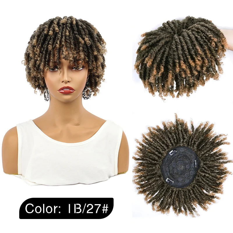 Afro Curly Dreadlock Hair Topper