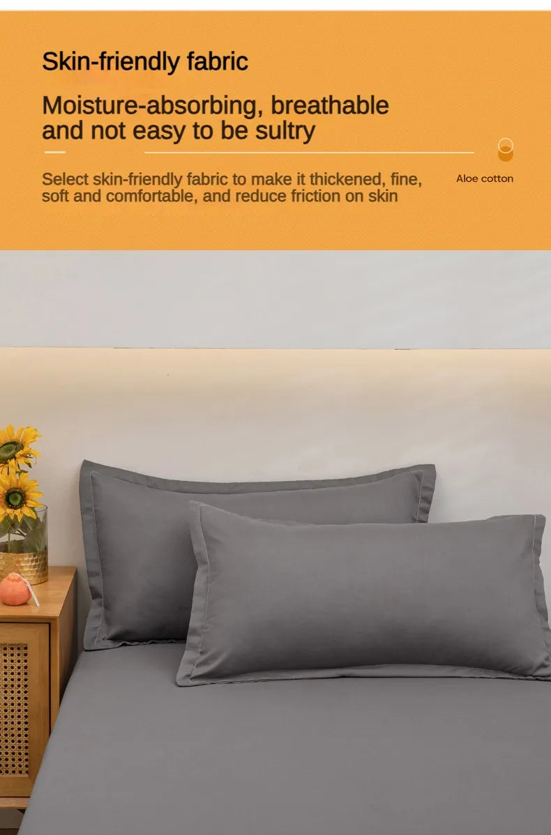 1 stk. laken til dobbeltseng, ensfarget, overlaken, enkelt-/queen-size-/kingsize-laken, myke sengetøylaken til hjemmet