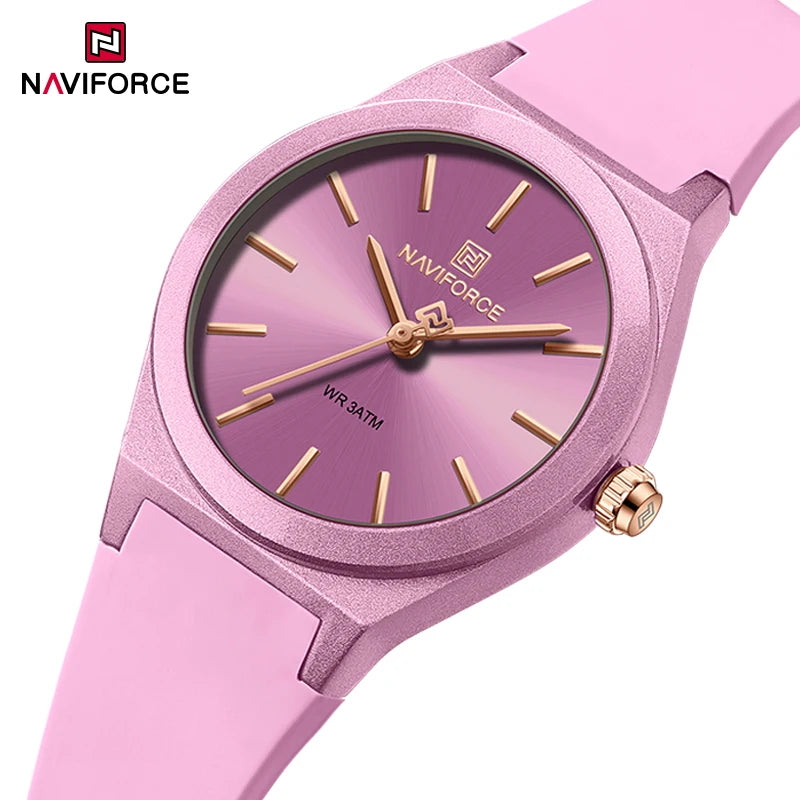 NAVIFORCE Women Watches Luxury High Quality Quartz Watch Ladies Creative Clocks Waterproof Female Wristwatches Relogio Feminino