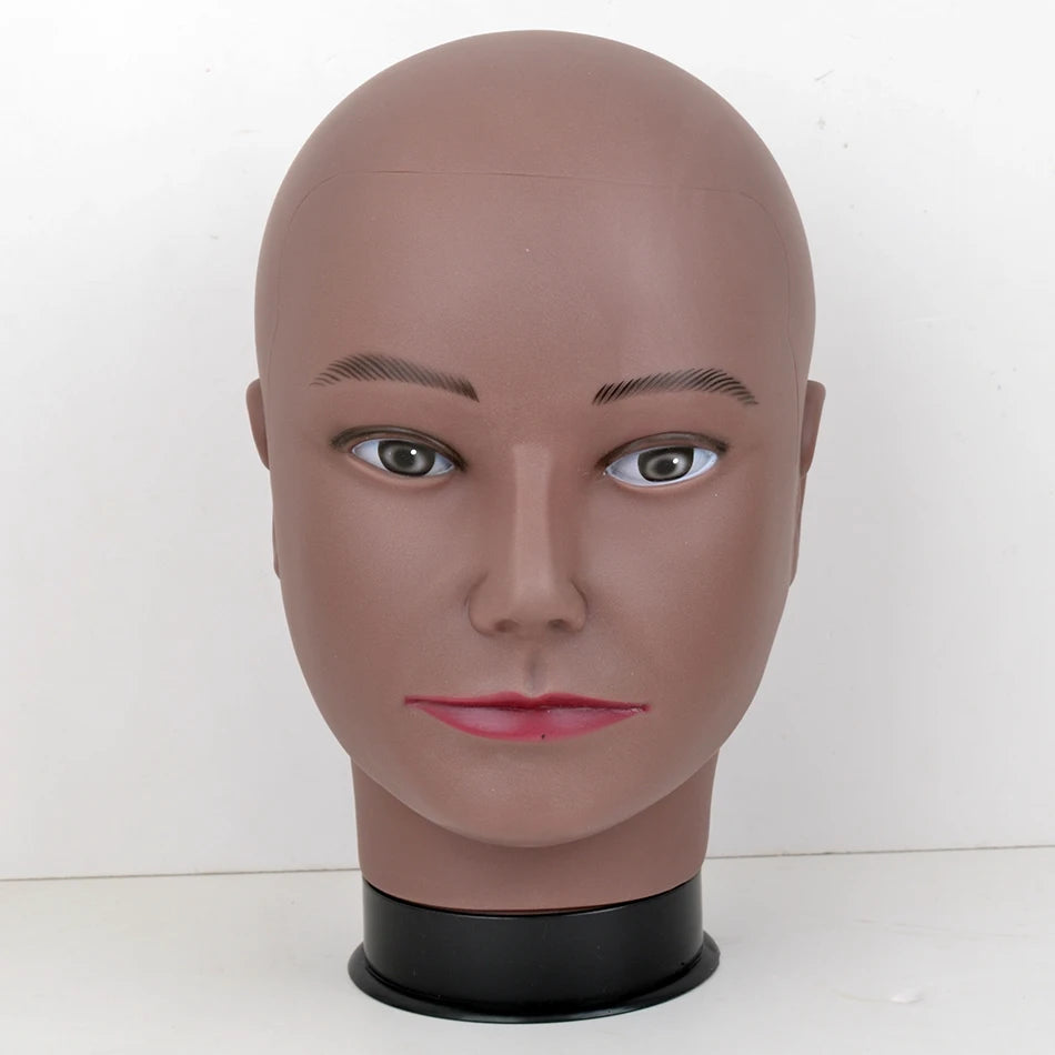 Mannequin Head With Tripod For Making Wig Hat Glasses Mask Display Cosmetology Manikin Head For Makeup Practice Wig Install Kit