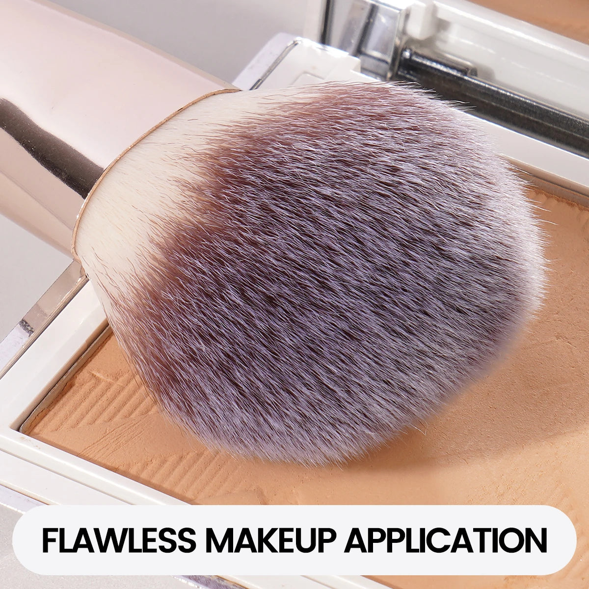 MAANGE Lot de 7 pinceaux de maquillage pour fond de teint, poudre, anti-cernes, blush, estompage, poils souples, outils de beauté