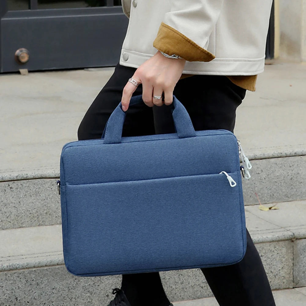 Sacoche pour ordinateur portable 15 pouces, sacoche fine et minimaliste avec poignée pour voyage d'affaires