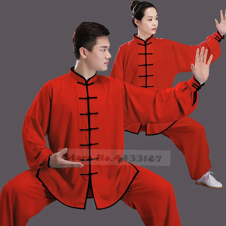 Traje Tang Holgado – Estilo Chino Relajado para Comodidad y Equilibrio