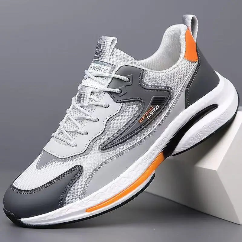 Men's summer flying mesh shoes, casual, breathable, versatile and comfortable flying mesh sports shoes