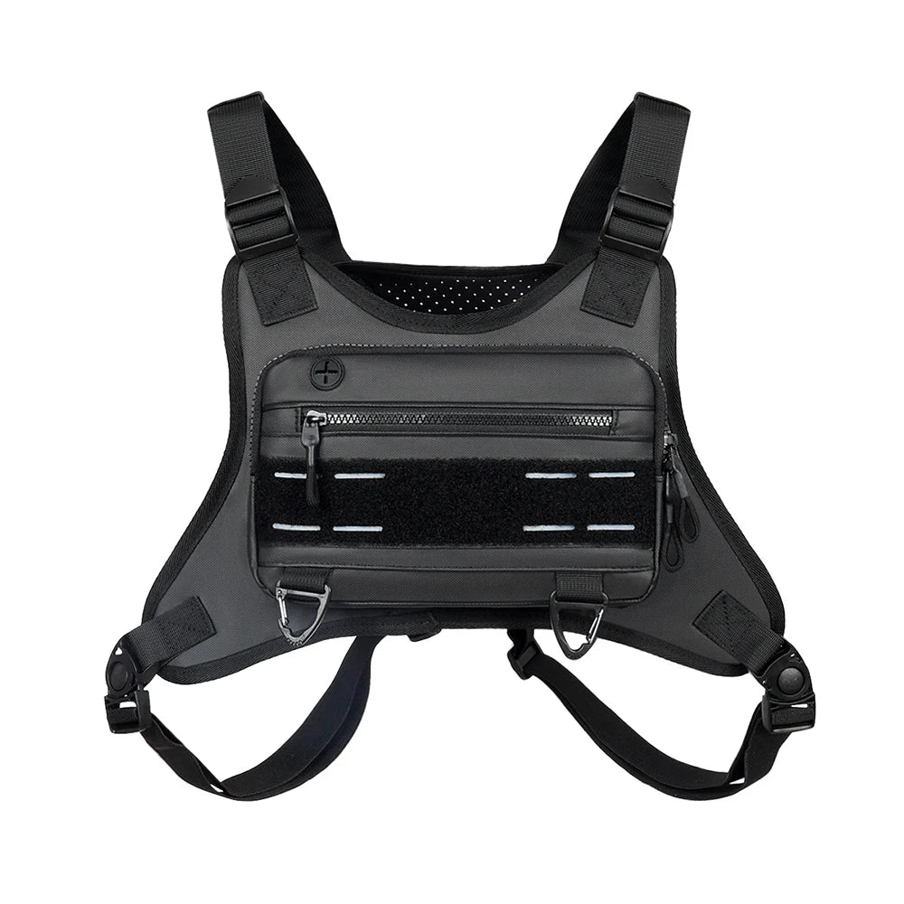 Outdoor Tactical Chest Bag Men's Vest EDC Waterproof Anti-Theft Chest Pack for Cycling Bags Running Front Chest Bag Handbag