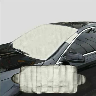 Accesorios para coches, cubierta protectora de parabrisas para coche, cubierta protectora contra hielo y nieve, protector frontal, cortina de protección UV para coche, 1 ud.