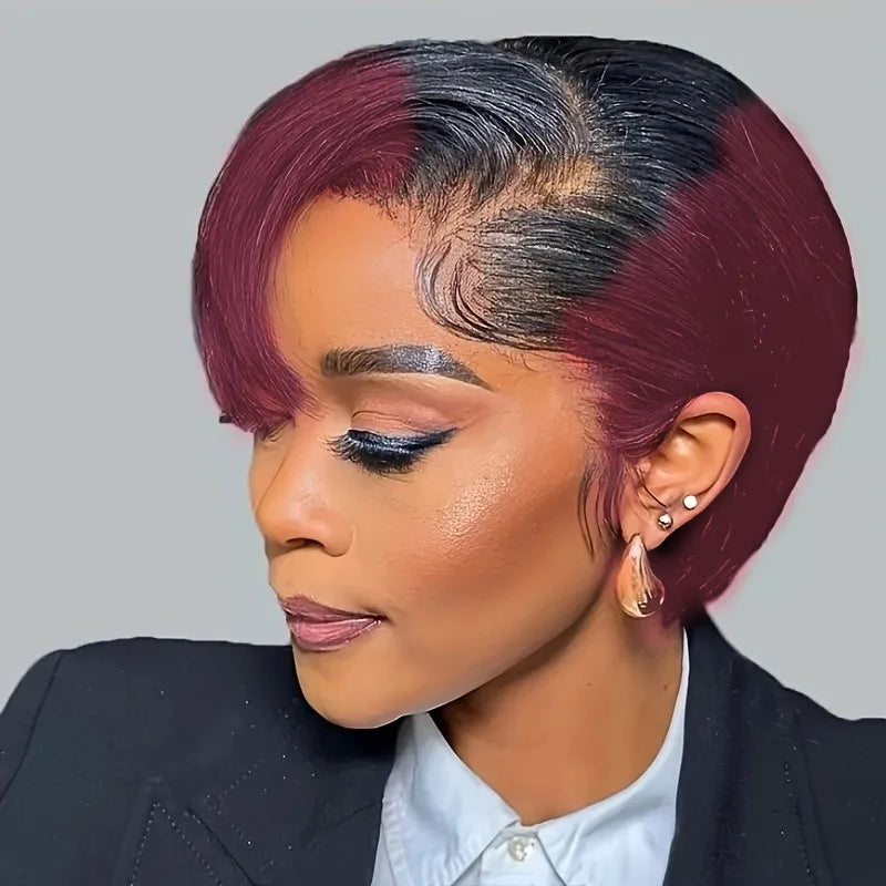 Pixie Cut Human Hair Wig