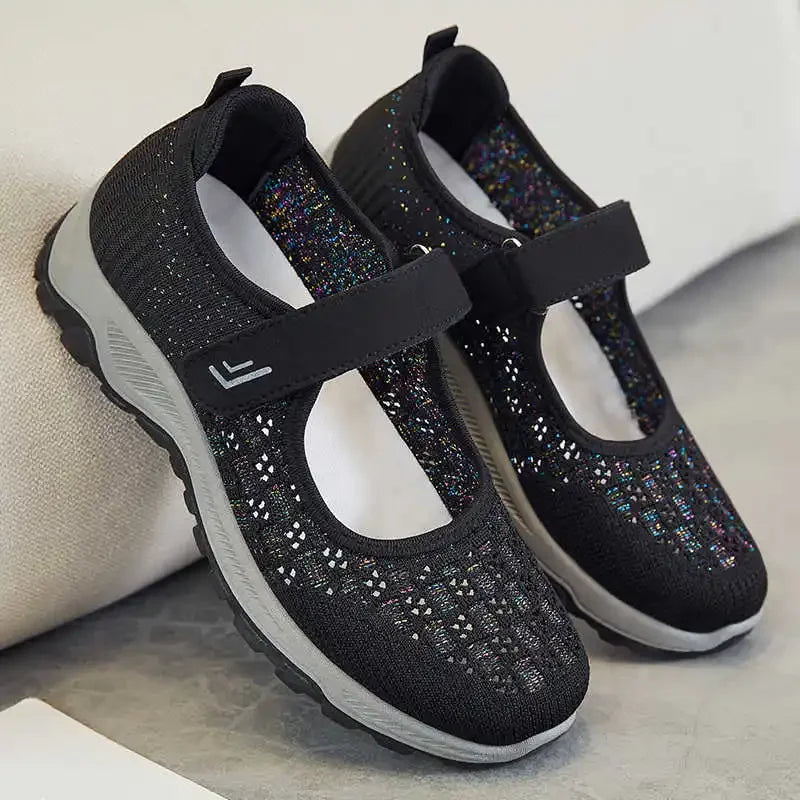 Anti Slip Moccasin Summer Shoes Women Comfortable Chunky Sneakers Retro White Boots Woman Sport Tenks Character Different