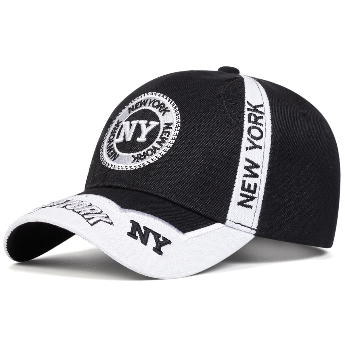 Gorras de béisbol unisex con bordado de letras, gorras informales ajustables para primavera y otoño, sombrero con protección solar