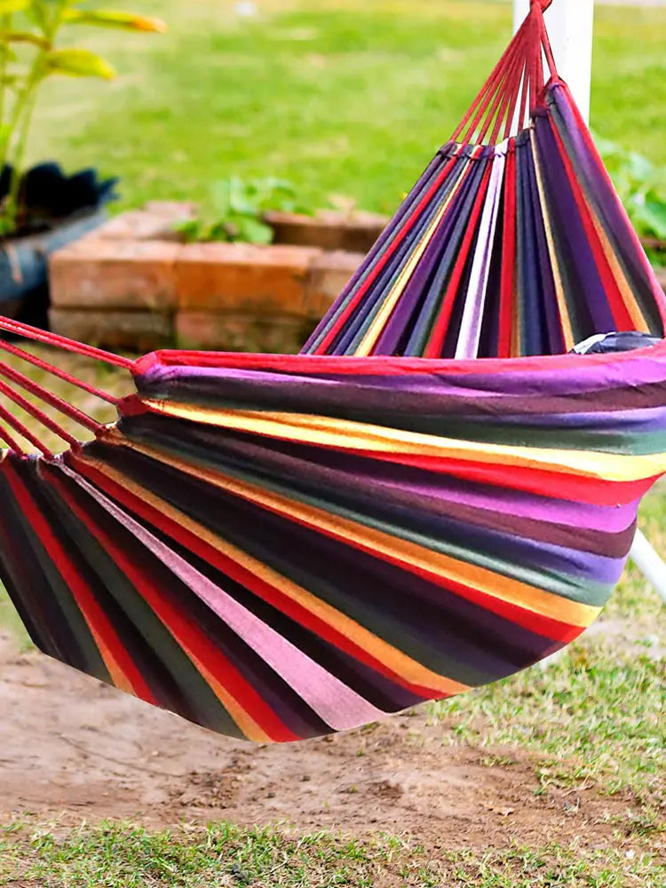 Hamaca para turistas Equipo de camping Hamacas Muebles de jardín Patio Hamacas colgantes para adultos Tienda de campaña Supervivencia al aire libre